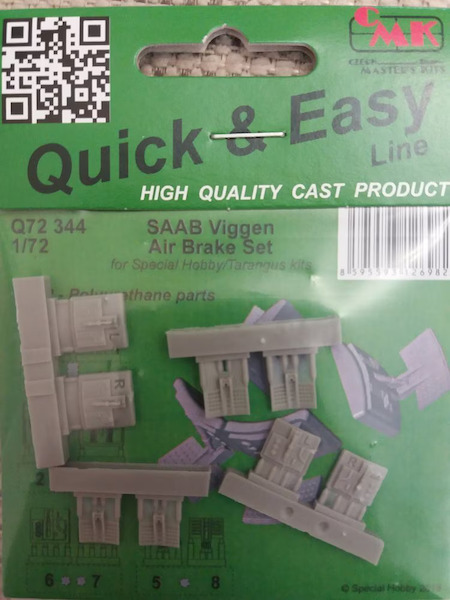 Saab Viggen Air Brake set (Special hobby, Tarangus) CMK-Q72344
