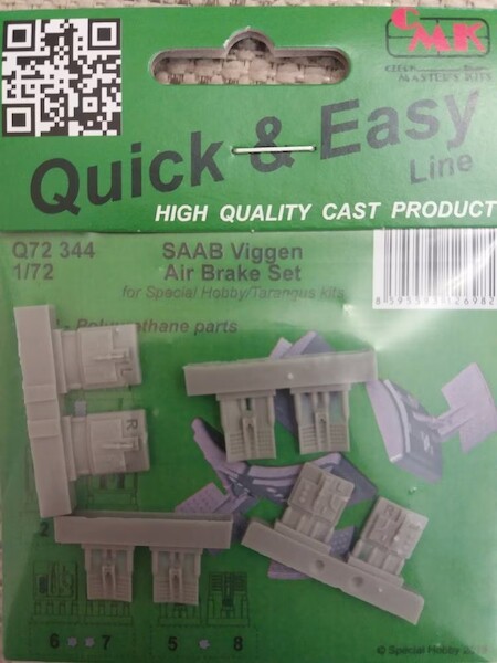 Saab Viggen Air Brake set (Special hobby, Tarangus) CMK-Q72344
