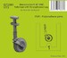 Messerschmitt Bf109E Tailwheel with strengthened wheel (Special Hobby) CMK-Q72391