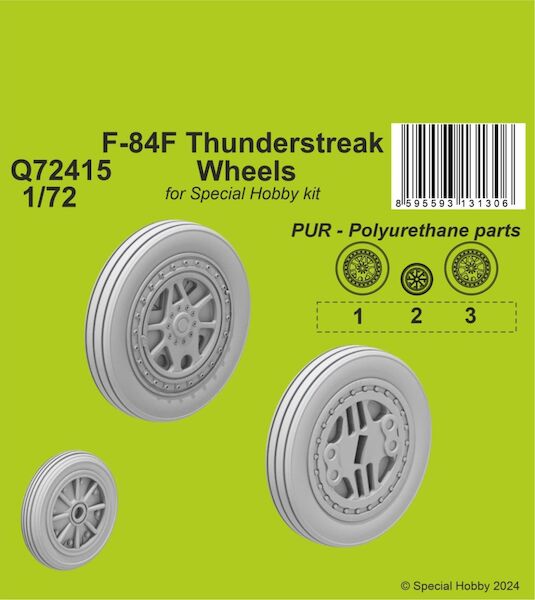 F84F Thunderstreak Wheels CMK-Q72415