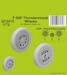 F84F Thunderstreak Wheels 129-Q72415