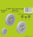 F84F Thunderstreak Wheels 129-Q72415