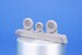Fairey Battle Correction Wheels Set 1/48 / for Trumpeter kit  CMK7521