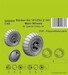 Bcker B 181/Zln Z-181 Main Wheels(Special hobby) 129-q48404