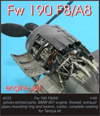 Focke Wulf FW190A-3 Engine Set (Tamiya)  CMK 4033