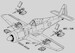 Focke Wulf FW190A/F/G Armament set (Tamiya) CMKA4034
