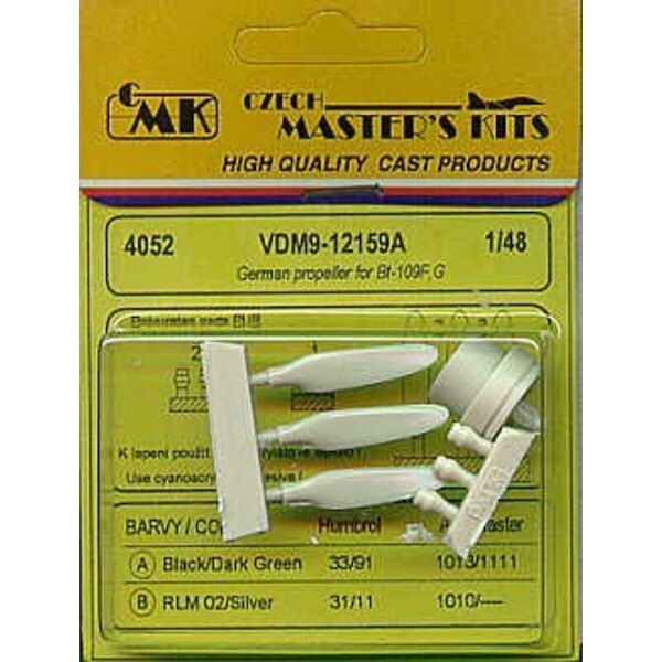 VDM9-12159A Propeller for BF109F/G CMKA4052
