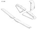 Messerschmitt BF109E Control Surfaces set (Tamiya) CMKA4057