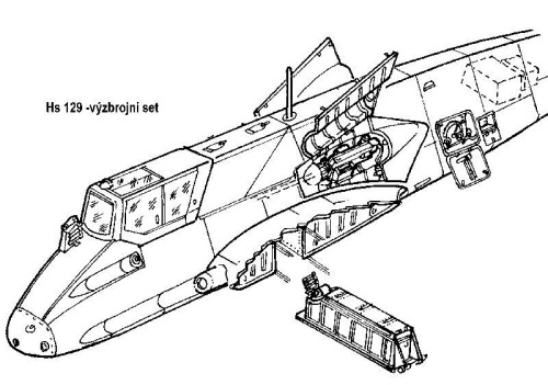 HS129B Armament Set (Hasegawa)  CMKA4067