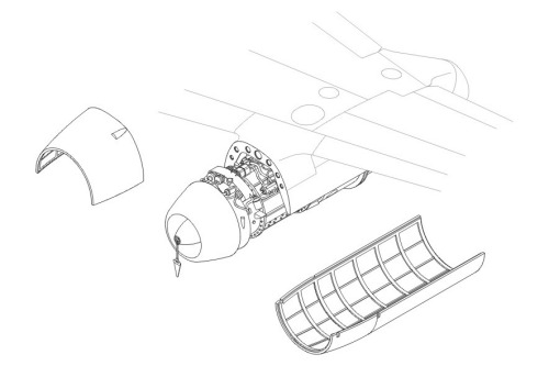 ME262A/B Engine Set (Dragon/Revell/Italeri)  CMK 4074