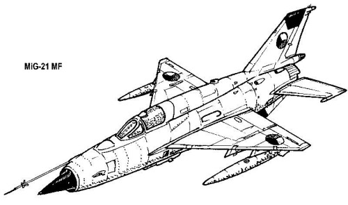 Mikoyan MiG21MF Detail set (Acdemy) CMK 4078