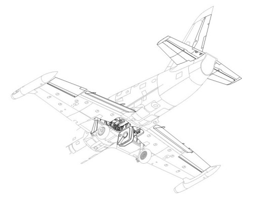 Aero L39C/ZO Exterior seat (MPM)  CMKA4083