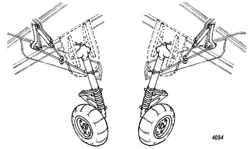 Henschel HS129B Undercarriage (Revell/Hasegawa)  CMKA4094