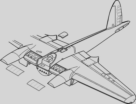 Mosquito B MKIV/VI Exterior set (Tamiya) CMK 4106