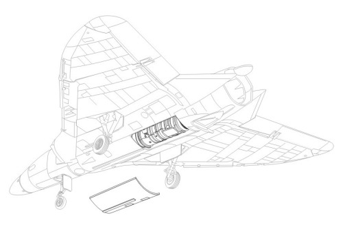 Douglas F4D-1 Skyray Engine set (Tamiya)  CMK 4137