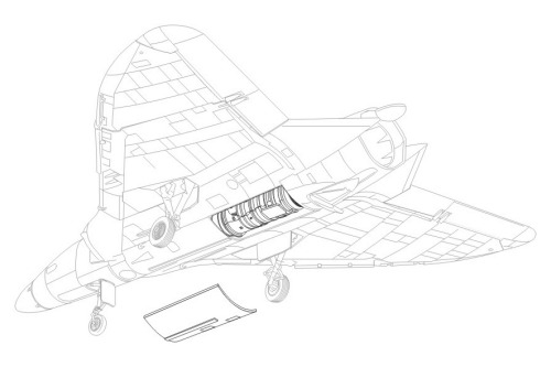 Douglas F4D-1 Skyray Engine set (Tamiya) CMK 4137