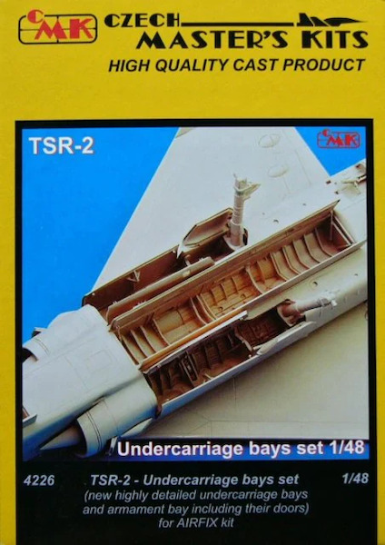 TSR2 Undercarriage and armament bays set with doors (Airfix)  CMKA4226