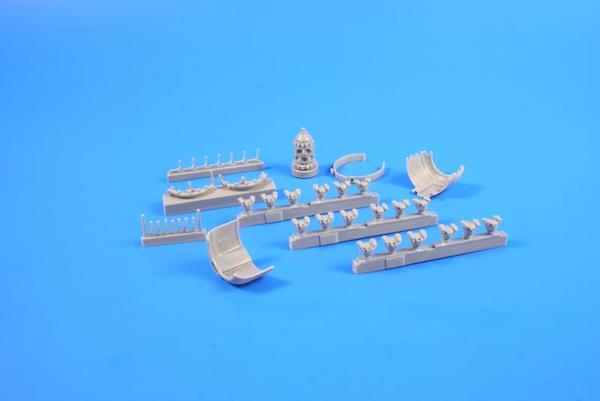 Nakajima A6M-2N Rufe Engine set (Hasegawa) CMKA4321
