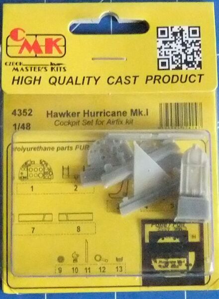 Hurricane Mk.ICockpit set (Airfix) CMKA4352