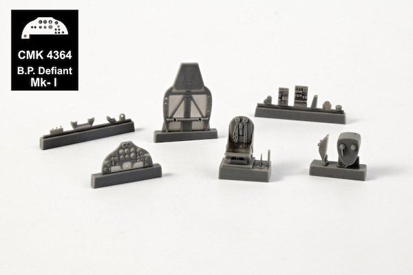 Boulton Paul Defiant Pilot Cockpit Set (Airfix) CMKA4364