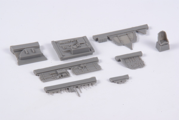 Mitsubishi J2M3 Raiden "Jack" Cockpit set (Hasegawa) CMKA4370