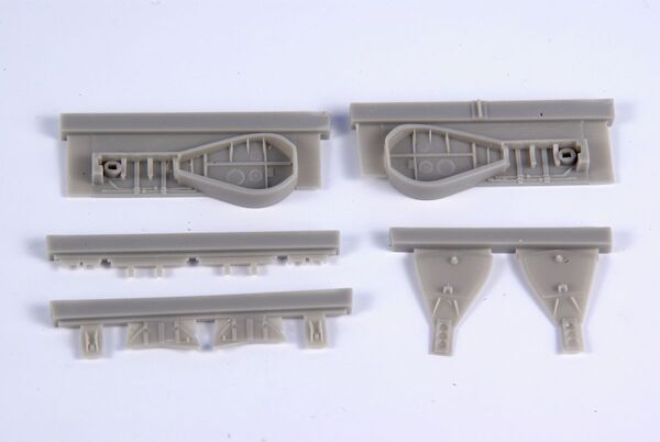 Mitsubishi J2M3 Raiden "Jack" Undercarriage set (Hasegawa)  CMKA4371