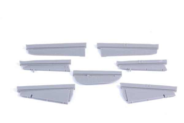 Kawanishi N1K2-J Shiden Kai "George " Control Surfaces set (Hasegawa) CMKA4376
