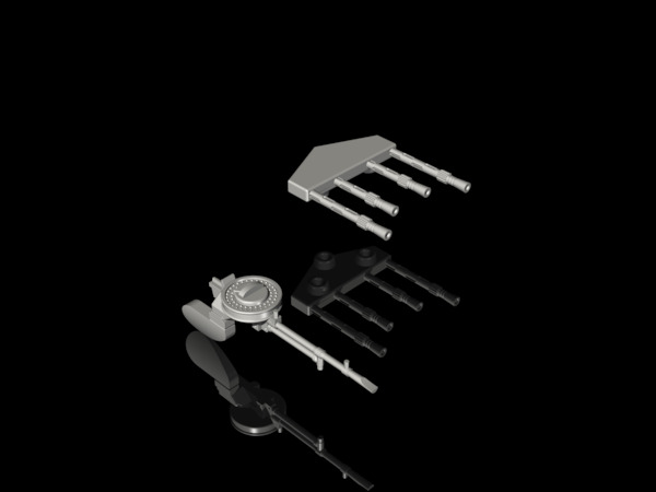 Bristol Blenheim MK1F Armament (Airfix) CMKA4381