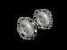 Bristol Blenheim MK1 Mainwheels with circumferential tread (Airfix) CMKA4382
