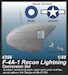 Lockheed F4A-1 Recon Lightning Conversion Set (Tamiya) CMKA4398