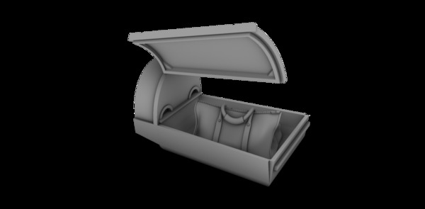 De Havilland DH82 Tiger Moth Luggage Box (Airfix) CMKA4409
