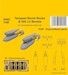 Hawker Tempest Bomb racks & 500Lb Bombs (Eduard/Special Hobby) CMKA4442