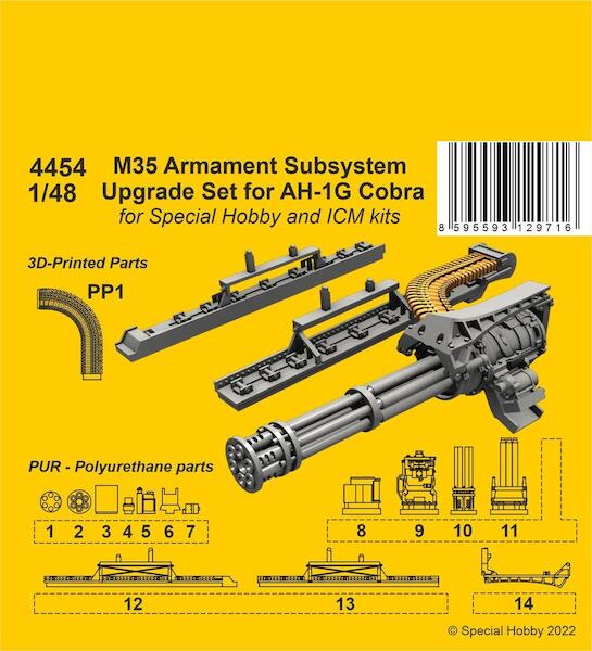 M35 Armament Subsystem Upgrade Set for AH-1G Cobra (Special Hobby) CMKA4454