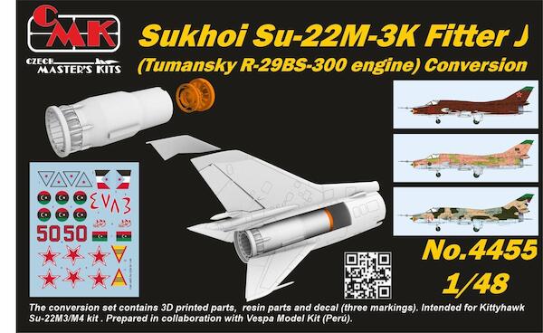 Sukhoi Su-22M-3K Fitter J (Tumansky R-29BS-300 engine) Conversion CMKA4455