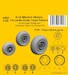 B-25 Mitchell Wheels/Circumferential Tread Pattern 129-4461