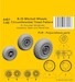 B-25 Mitchell Wheels/Circumferential Tread Pattern 129-4461