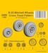 B-25 Mitchell Wheels/Circumferential Tread Cross Tread 129-4466