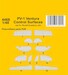 PV1 Ventura Control Surfaces (Revell, Academy) 129-4468