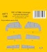 TBF-3/TBM-3 Avenger Control Surfaces (Italeri, Accurate, Academy) 129-4471
