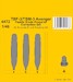 TBF-3/TBM-3 Avenger Paddle Blade Propeller Correction Set  (Italeri, Accurate, Academy) 129-4472