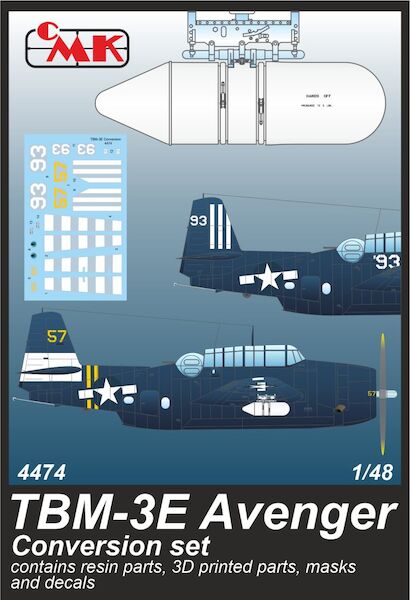 Grumman TBM3E Avenger conversion set (Italeri, Accurate, Academy) CMKA4474