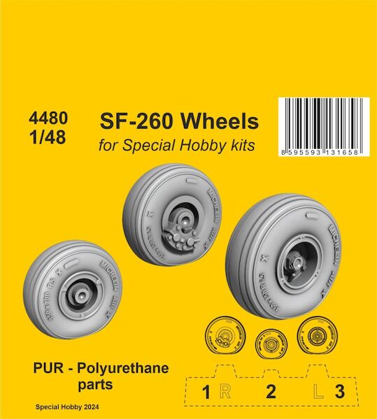 Siai Marchetti SF260 Wheels (Special Hobby) CMKA4480