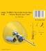 Martin B26B/C Marauder Nose Gun, Ammo Boxes and feed (ICM) 129-4484