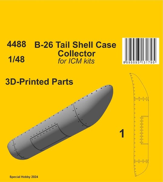 Martin B26B/C MarauderTail shell Case collector (ICM)  cmka4488