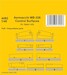 Aermacchi MB326 Control surfaces (Italeri/ESCI) 129-4492