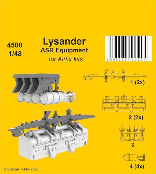 Westland Lysander ASR Equipment  (Airfix)  CMKA4500