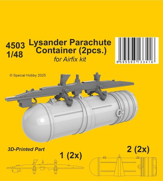 Westland Lysander Parachute Container (Airfix)  CMKA4503