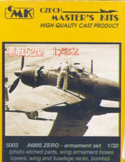 A6M5 Zero Armament Set (Tamiya)  CMKA5003