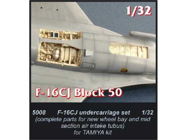 F16CJ Block 50 Undercarriage set (Tamiya)  CMKA5008