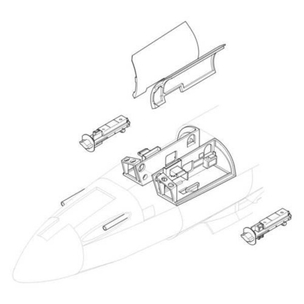 He162A Salamander Armament set (Revell) CMKA5012